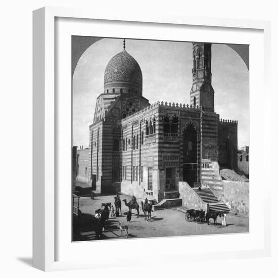 Tomb Mosque of Sultan Kait Bey, Cairo, Egypt, 1905-Underwood & Underwood-Framed Photographic Print