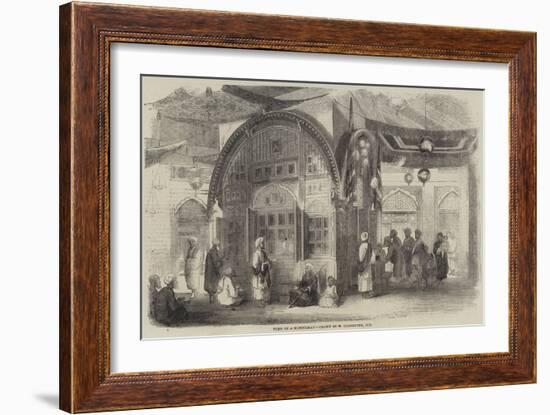 Tomb of a Mussulman-William Carpenter-Framed Giclee Print