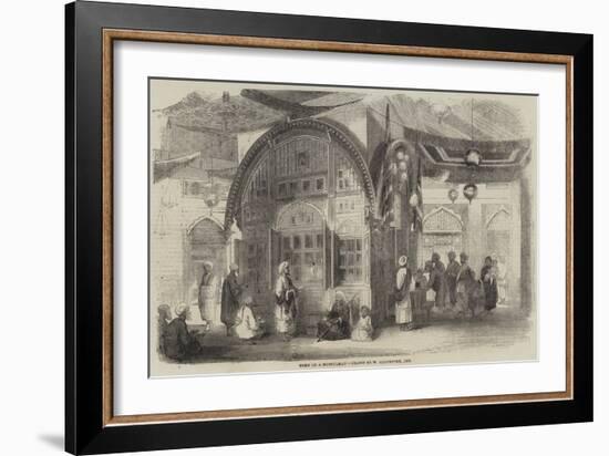 Tomb of a Mussulman-William Carpenter-Framed Giclee Print