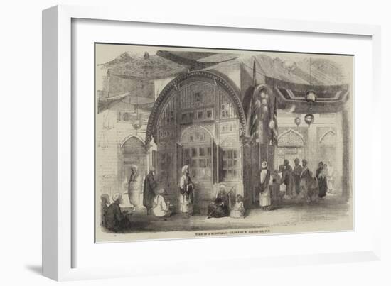 Tomb of a Mussulman-William Carpenter-Framed Giclee Print