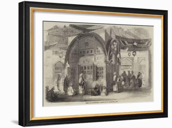 Tomb of a Mussulman-William Carpenter-Framed Giclee Print