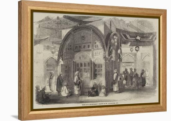 Tomb of a Mussulman-William Carpenter-Framed Premier Image Canvas