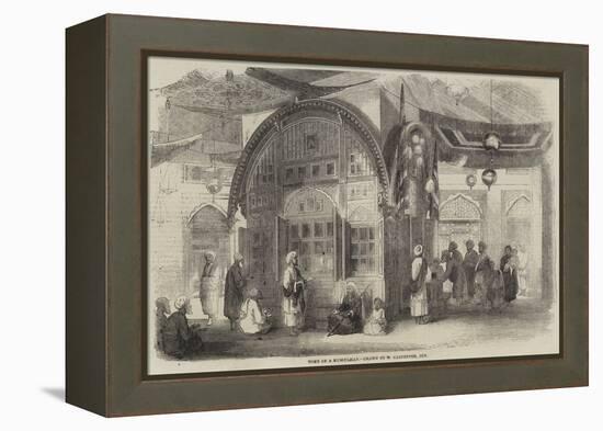 Tomb of a Mussulman-William Carpenter-Framed Premier Image Canvas