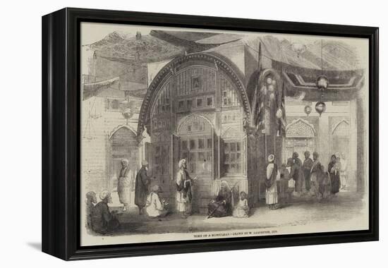 Tomb of a Mussulman-William Carpenter-Framed Premier Image Canvas