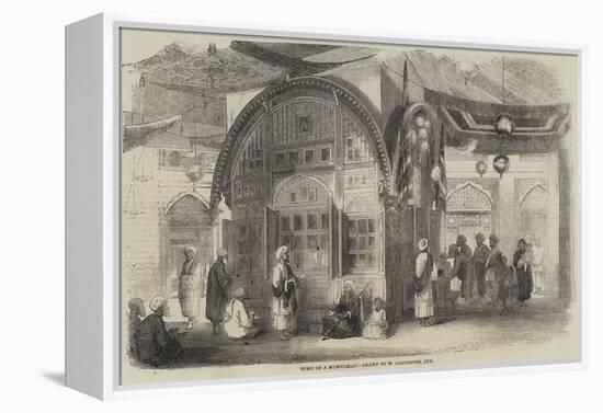 Tomb of a Mussulman-William Carpenter-Framed Premier Image Canvas