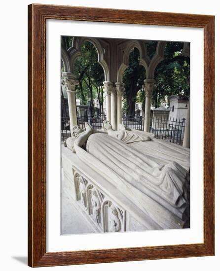 Tomb of Abelard and Heloise-null-Framed Giclee Print