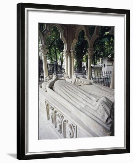 Tomb of Abelard and Heloise-null-Framed Giclee Print