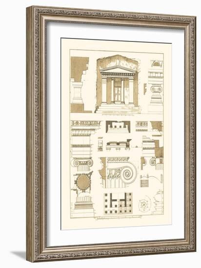 Tomb of Amyntas and Temple of Athena Polias-J. Buhlmann-Framed Art Print