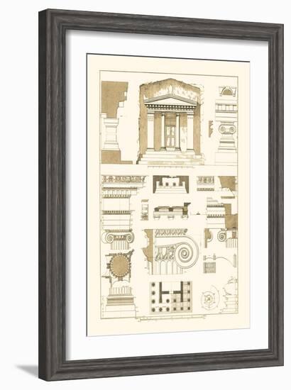 Tomb of Amyntas and Temple of Athena Polias-J. Buhlmann-Framed Art Print