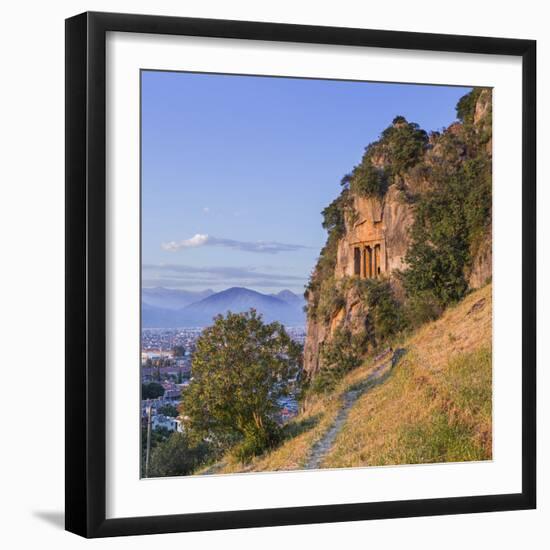 Tomb of Amyntas, Fethiye, Mugla Province, Turkey-Ian Trower-Framed Photographic Print