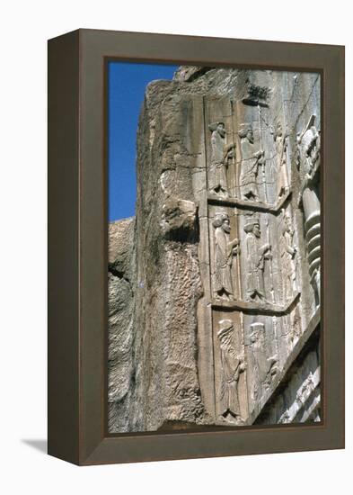 Tomb of Artaxerxes Ii, Persepolis, Iran-Vivienne Sharp-Framed Premier Image Canvas