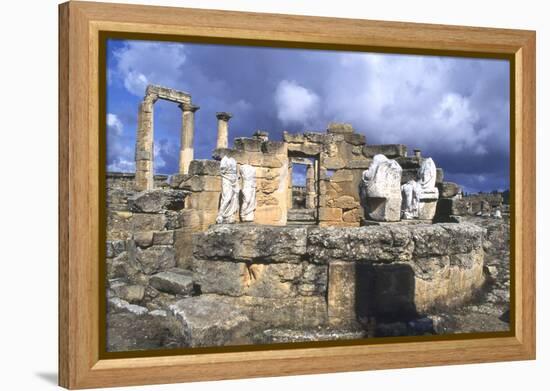 Tomb of Battus, Agora, Cyrene, Libya, C600 Bc-Vivienne Sharp-Framed Premier Image Canvas