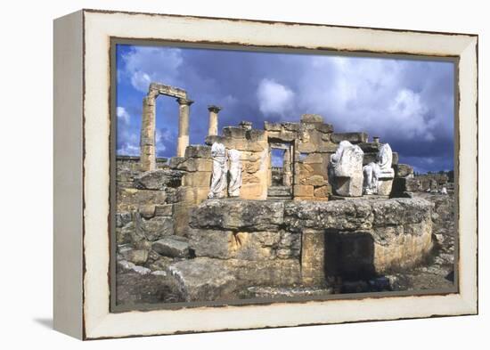 Tomb of Battus, Agora, Cyrene, Libya, C600 Bc-Vivienne Sharp-Framed Premier Image Canvas