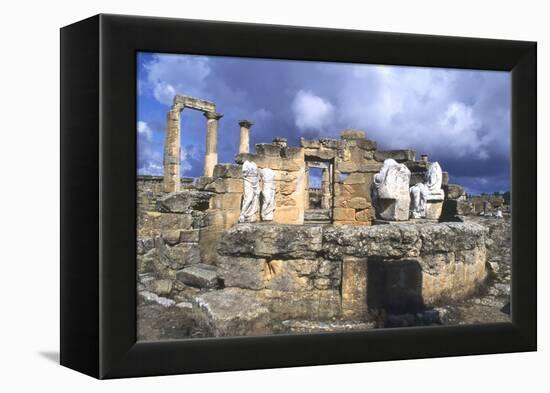 Tomb of Battus, Agora, Cyrene, Libya, C600 Bc-Vivienne Sharp-Framed Premier Image Canvas