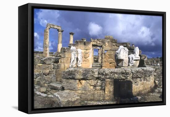 Tomb of Battus, Agora, Cyrene, Libya, C600 Bc-Vivienne Sharp-Framed Premier Image Canvas