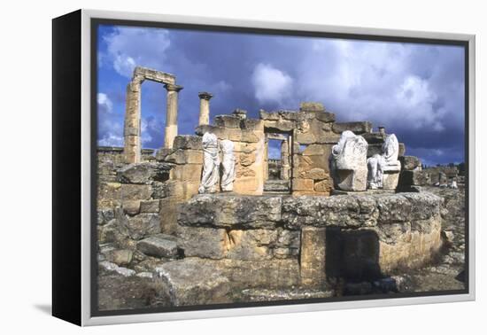 Tomb of Battus, Agora, Cyrene, Libya, C600 Bc-Vivienne Sharp-Framed Premier Image Canvas