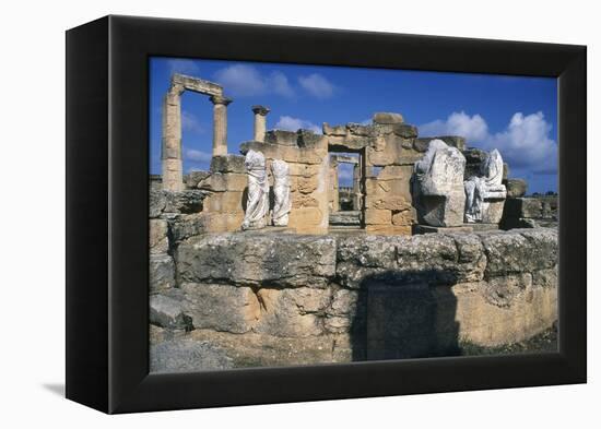 Tomb of Battus, Agora, Cyrene, Libya, C600 Bc-Vivienne Sharp-Framed Premier Image Canvas