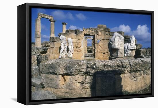 Tomb of Battus, Agora, Cyrene, Libya, C600 Bc-Vivienne Sharp-Framed Premier Image Canvas