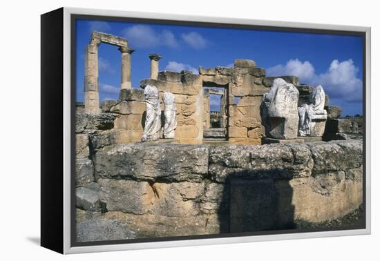 Tomb of Battus, Agora, Cyrene, Libya, C600 Bc-Vivienne Sharp-Framed Premier Image Canvas