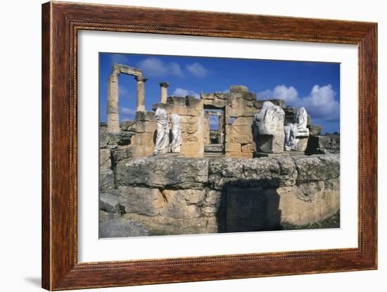 Tomb of Battus, Agora, Cyrene, Libya, C600 Bc-Vivienne Sharp-Framed Photographic Print