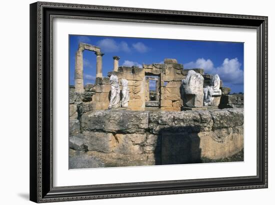 Tomb of Battus, Agora, Cyrene, Libya, C600 Bc-Vivienne Sharp-Framed Photographic Print