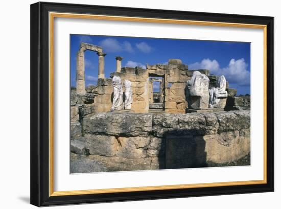 Tomb of Battus, Agora, Cyrene, Libya, C600 Bc-Vivienne Sharp-Framed Photographic Print