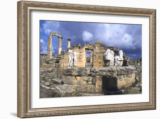 Tomb of Battus, Agora, Cyrene, Libya, C600 Bc-Vivienne Sharp-Framed Photographic Print