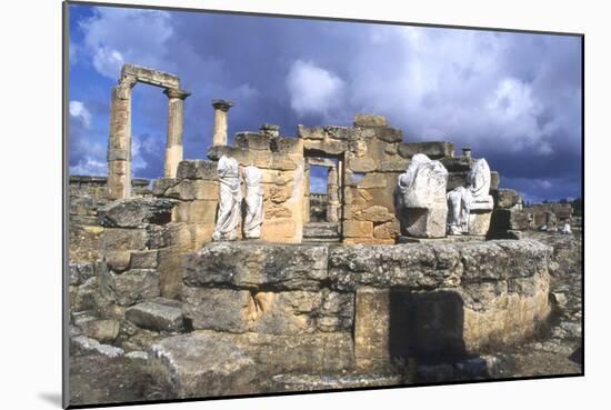 Tomb of Battus, Agora, Cyrene, Libya, C600 Bc-Vivienne Sharp-Mounted Photographic Print