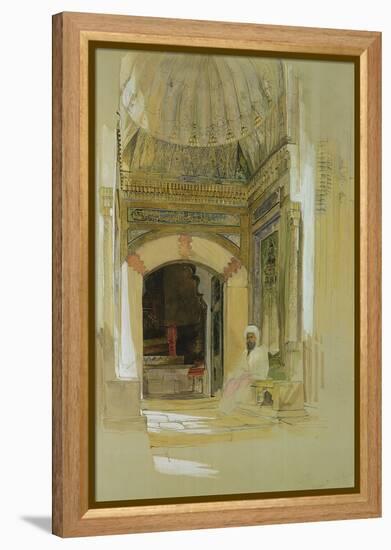 Tomb of Bayazid I, Bursa, Turkey-John Frederick Lewis-Framed Premier Image Canvas