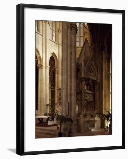 Tomb of Catherine of Austria, 1323 Ca-Tino da Camaino-Framed Giclee Print