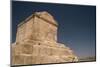 Tomb of Cyrus the Great, 576-530 BC, Pasargadae, UNESCO World Heritage Site, Iran, Middle East-James Strachan-Mounted Photographic Print