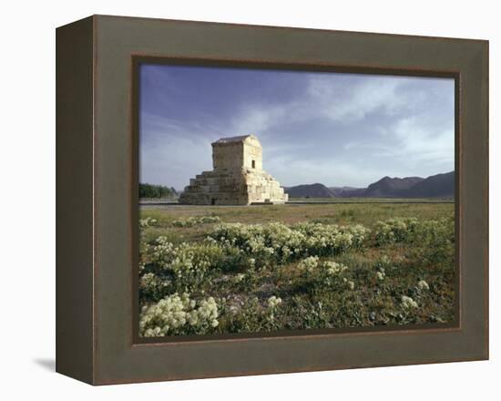 Tomb of Cyrus the Great, Passargadae (Pasargadae), Iran, Middle East-Christina Gascoigne-Framed Premier Image Canvas