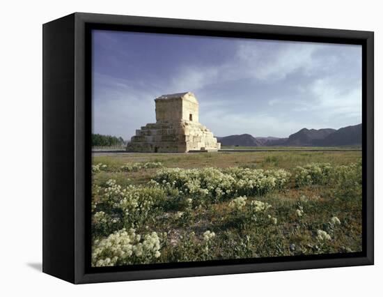 Tomb of Cyrus the Great, Passargadae (Pasargadae), Iran, Middle East-Christina Gascoigne-Framed Premier Image Canvas