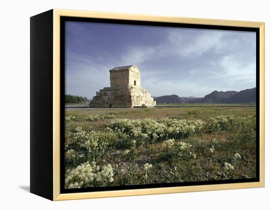 Tomb of Cyrus the Great, Passargadae (Pasargadae), Iran, Middle East-Christina Gascoigne-Framed Premier Image Canvas