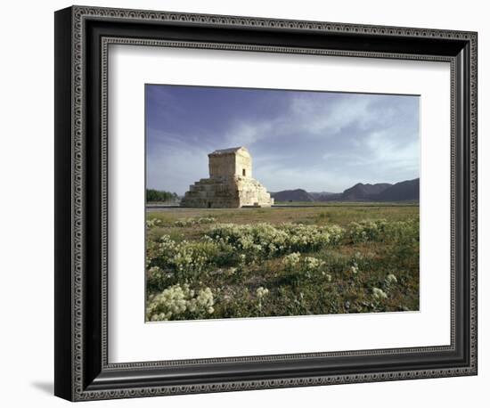 Tomb of Cyrus the Great, Passargadae (Pasargadae), Iran, Middle East-Christina Gascoigne-Framed Photographic Print