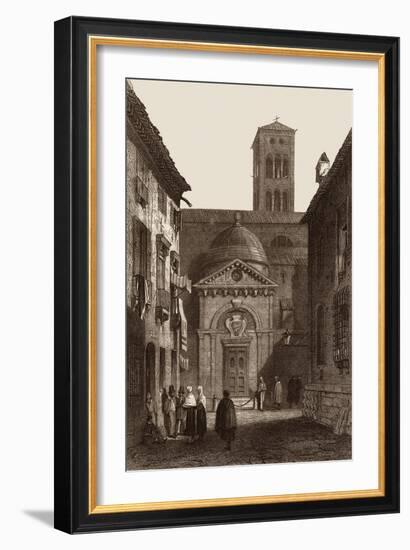 Tomb of Dante Alighieri-Samuel Prout-Framed Giclee Print