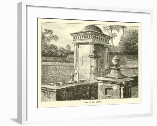 Tomb of Dr Carey-null-Framed Giclee Print