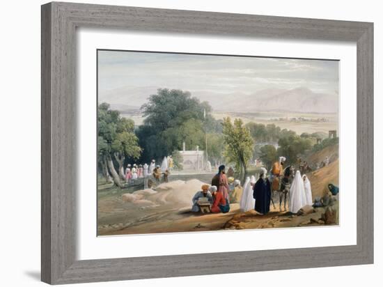 Tomb of Emperor Babur, Kabul, First Anglo-Afghan War 1838-1842-James Atkinson-Framed Giclee Print