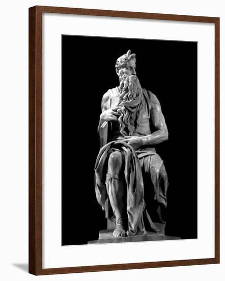 Tomb of Giulio II: Moses-null-Framed Photographic Print