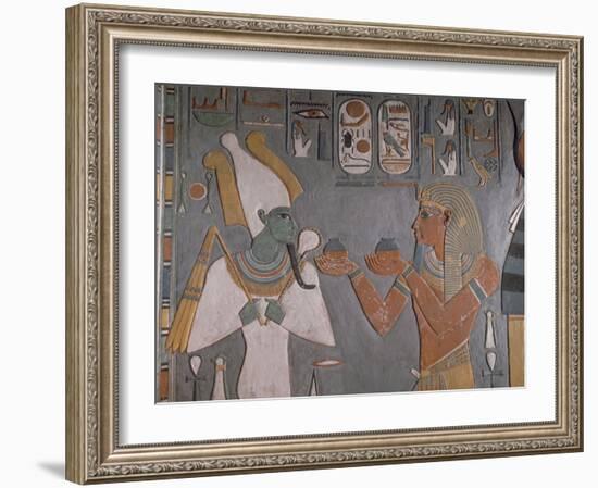 Tomb of Horemheb, Valley of the Kings, Thebes, Unesco World Heritage Site, Egypt, North Africa-Richard Ashworth-Framed Photographic Print