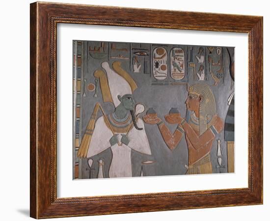 Tomb of Horemheb, Valley of the Kings, Thebes, Unesco World Heritage Site, Egypt, North Africa-Richard Ashworth-Framed Photographic Print