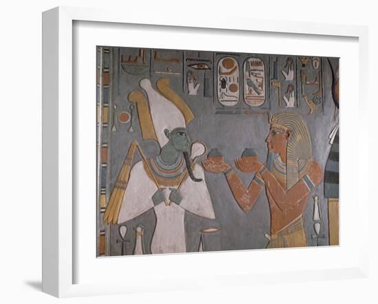 Tomb of Horemheb, Valley of the Kings, Thebes, Unesco World Heritage Site, Egypt, North Africa-Richard Ashworth-Framed Photographic Print