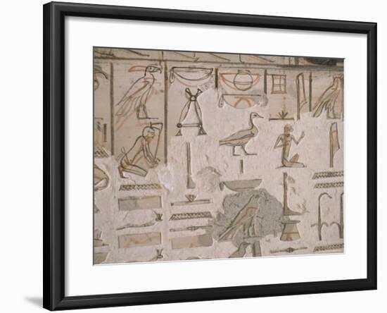 Tomb of Horemheb, Valley of the Kings, Thebes, Unesco World Heritage Site, Egypt-Richard Ashworth-Framed Photographic Print