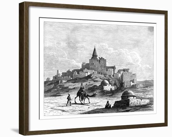 Tomb of Jonah, Near the Mosque, on the Artificial Mound of Nabbi Yunis, Nineveh, Assyria, C1890-null-Framed Giclee Print
