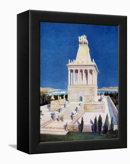 Tomb of Mausolus at Halicarnassus, 1933-1934-AJ Stevenson-Framed Premier Image Canvas