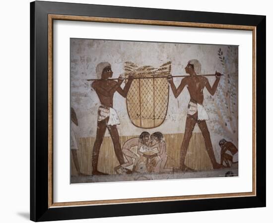 Tomb of Menna, Valley of the Nobles, Thebes, Egypt, North Africa, Africa-Richard Ashworth-Framed Photographic Print