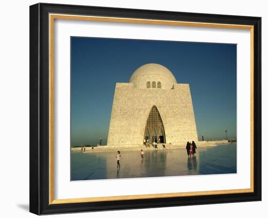 Tomb of Mohammed Ali Jinnah in Karachi, Pakistan-Harding Robert-Framed Photographic Print