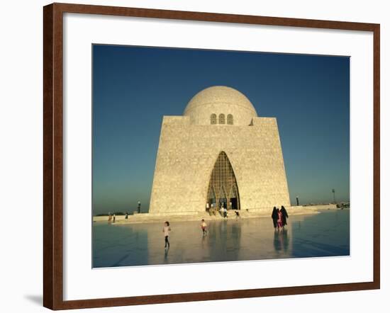 Tomb of Mohammed Ali Jinnah in Karachi, Pakistan-Harding Robert-Framed Photographic Print