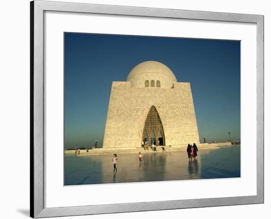 Tomb of Mohammed Ali Jinnah in Karachi, Pakistan-Harding Robert-Framed Photographic Print