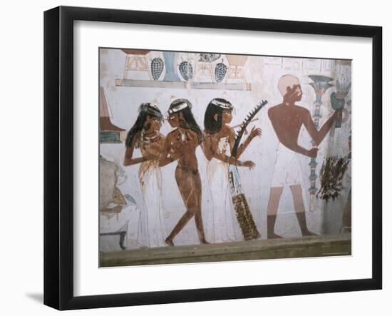 Tomb of Nakht, Valley of Nobles, Thebes, UNESCO World Heritage Site, Egypt, North Africa, Africa-Richard Ashworth-Framed Photographic Print